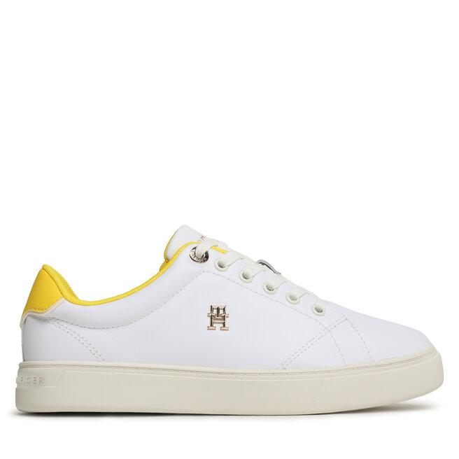 Sneakersy Tommy Hilfiger Elevated Essential Court Sneaker - Biały
