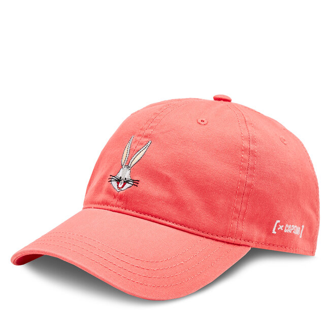 Czapka z daszkiem Capslab Looney Tunes Capslab Trucker - Różowy
