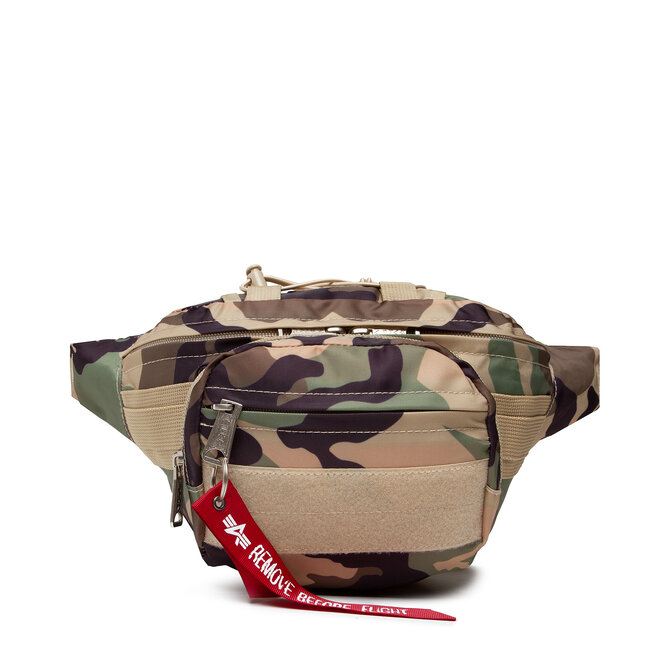 Τσαντάκι μέσης Alpha Industries Tactical Waist Bag 128925 Wdl Camo 65