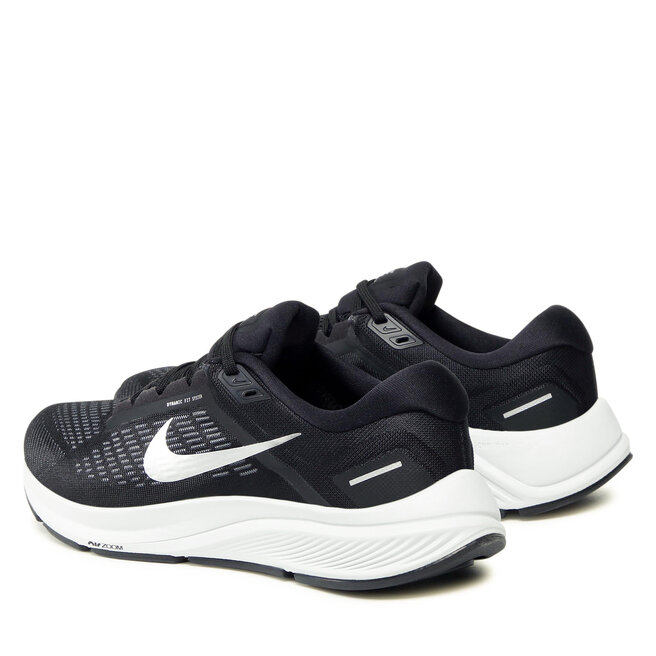 Nike Обувки Nike Air Zoom Structure 24 DA8535 002 Black/Metallic Silver/Off Noir