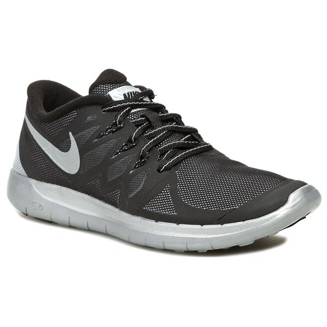 Zapatos Nike Free 5.0 Flash 001 Black/Reflect Silver/Wolf Grey • Www.zapatos.es