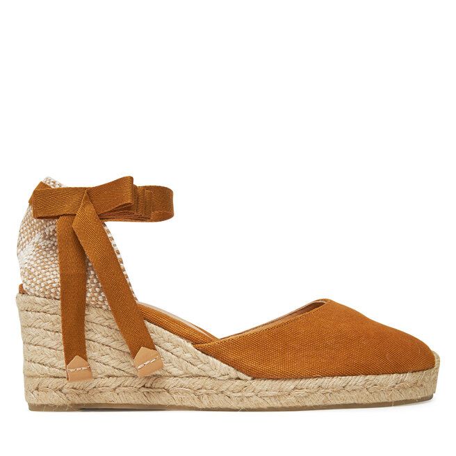 Espadryle Castañer Carina/6/002 - Brązowy
