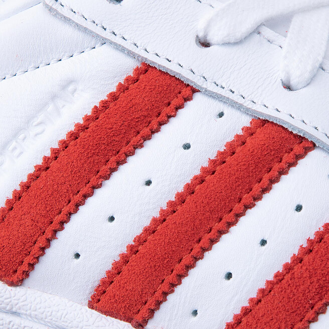 Pantofi adidas Superstar EE9237 Ftwwht Actred Ftwwht epantofi.ro