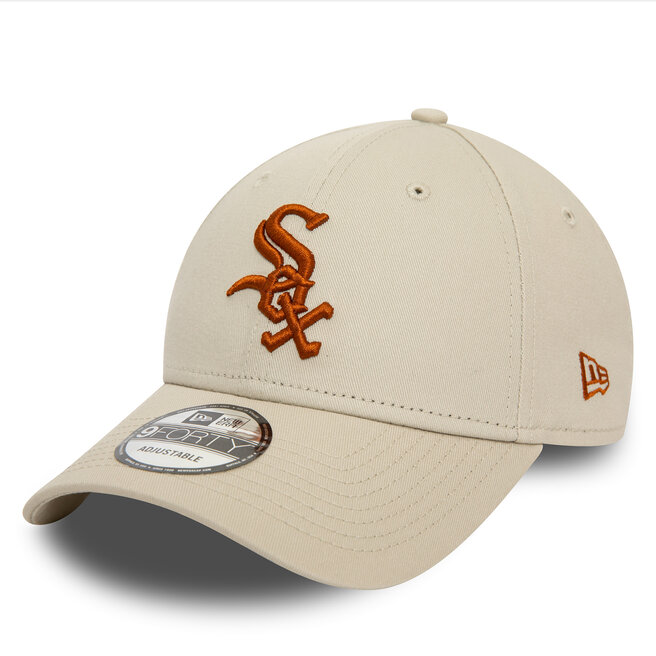 Czapka z daszkiem New Era Le 940 Sox - Beżowy