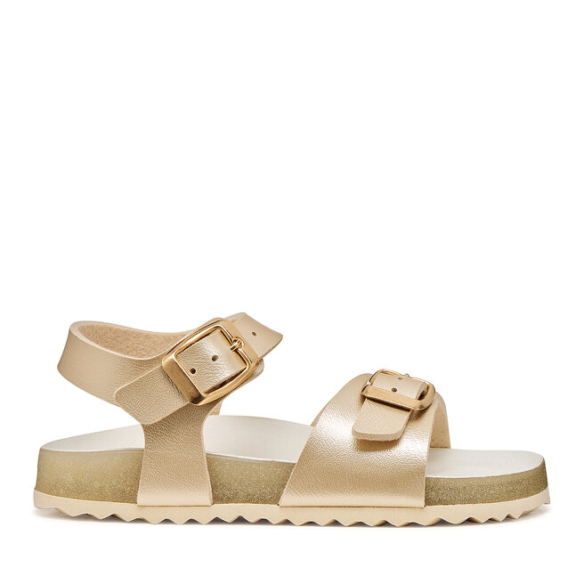 Sandały Geox J Adriel Girl J558MI 000NF C2010 S Złoty - dziewczęce