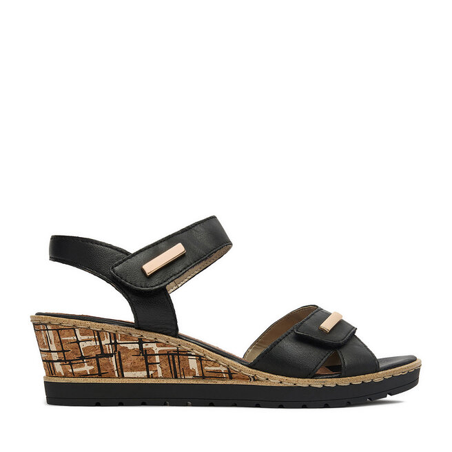 Sandały Remonte CEO-R6266-00 Czarny - kobiece