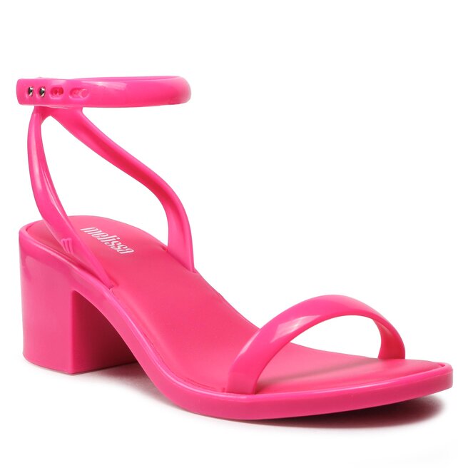 Sandale Melissa Shiny Heel II Ad 33700 Pink AG763