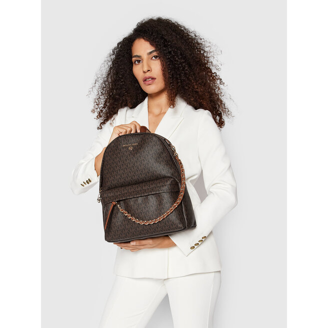 MICHAEL Michael Kors Rucsac MICHAEL Michael Kors Slater 30T0G04B6B Brn/Acorn
