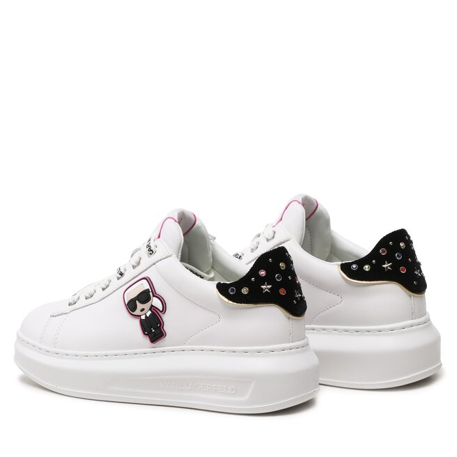 KARL LAGERFELD Сникърси KARL LAGERFELD KL62547 White Lthr