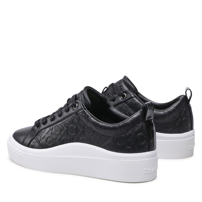 Sneakers Calvin Klein Cupsole Wave Lace Up W0HW01328 Ck Black BAX ...