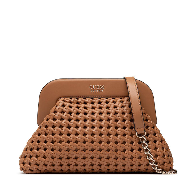 Τσάντα Guess Sicilia Frame Clutch HWWG84 90170 COG epapoutsia.gr