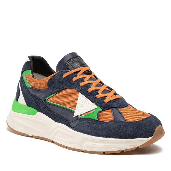 Sneakers Guess Lezzeno FM5IMO LEA12 BLUEM BLUEM imagine noua