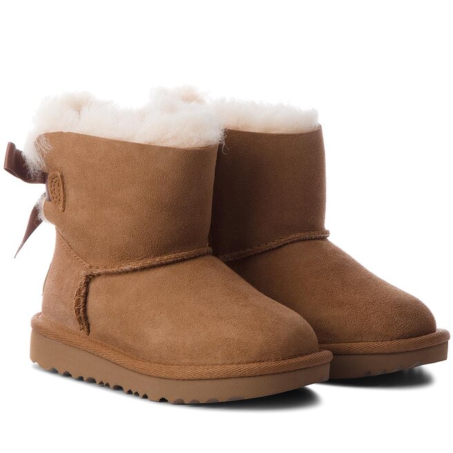 Ugg Pantofi Ugg T Mini Bailey Bow II 1017397T T/Che