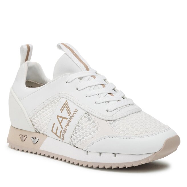 Sneakers EA7 Emporio Armani X8X027 XK050 S299 White/Oxford Tan/Slv