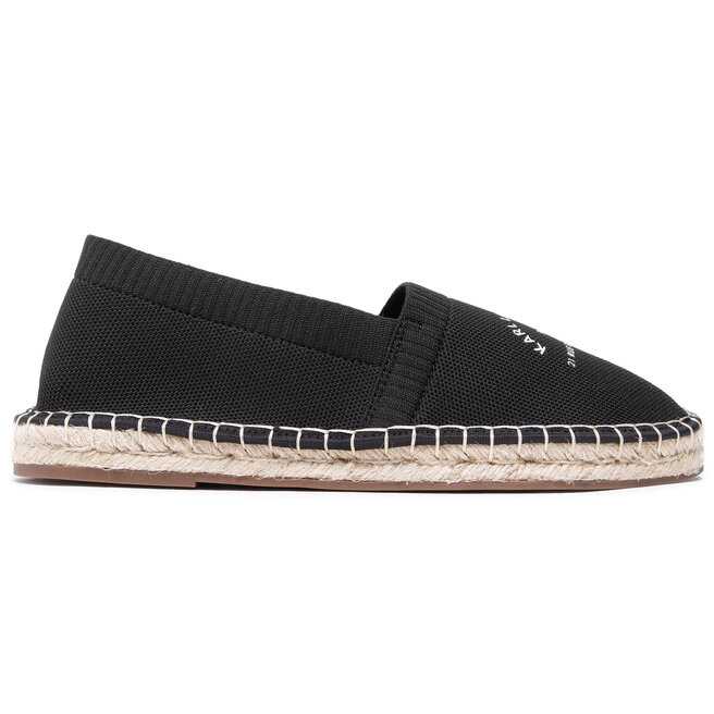 KARL LAGERFELD Espadrile KARL LAGERFELD KL70108 Black Knit Textile