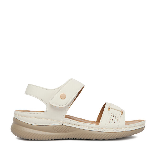 Sandały Go Soft CEO-WYL05010-09 Écru - kobiece