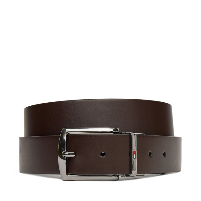 Pasek Męski Tommy Hilfiger Denton 3.5 Rev - Brązowy