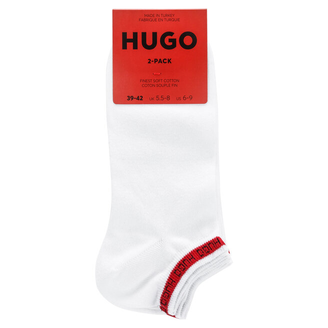 Hugo Чорапи къси мъжки Hugo 50477874 Бял