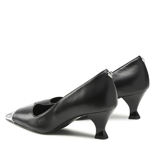 LOVE MOSCHINO Pantofi LOVE MOSCHINO JA10215G1FIA600B Nero/Arg