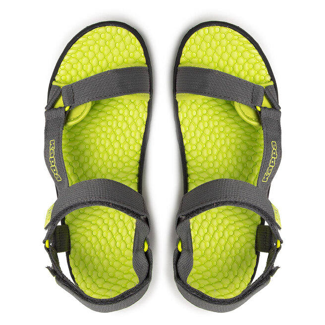 Kappa Szandál Kappa 260772T Grey/Lime 1633