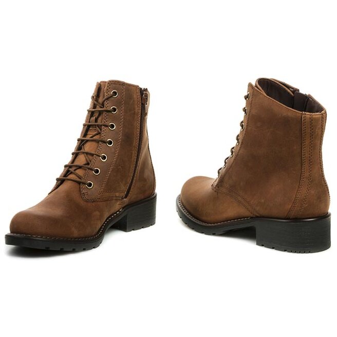 Botki Clarks Orinoco Hop 203473814 Brown Snuff eobuwie .pl
