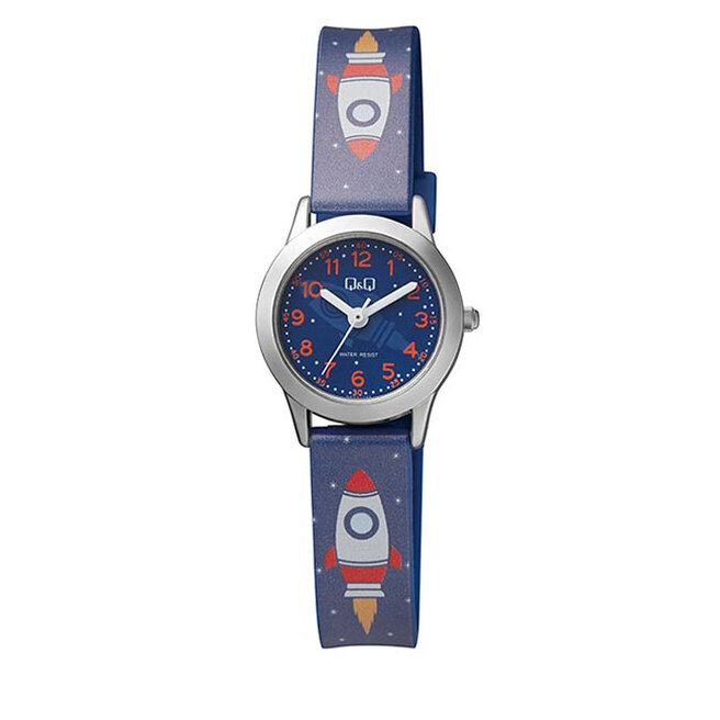 Q&Q Reloj Q&Q QC29-325 Navy/Silver