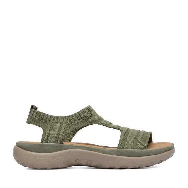 Sandały Rieker CEO-64850-54 Zielony - kobiece