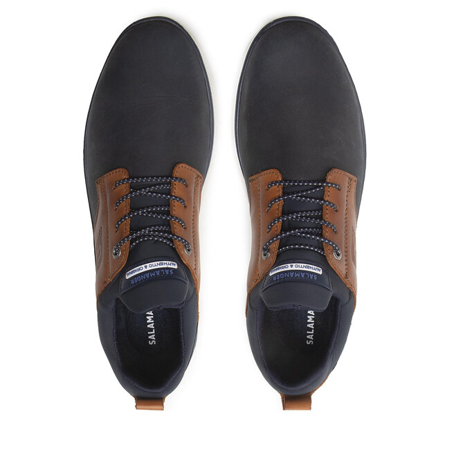 Salamander Sneakersy Salamander Porthos 31-60401-52 Navy/Cognac