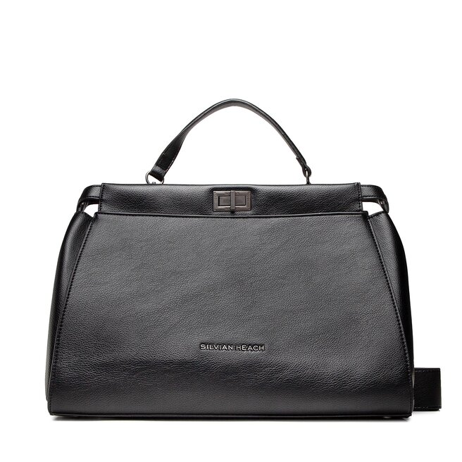 Geantă Silvian Heach Shoulder Bag RCA22029BO Black