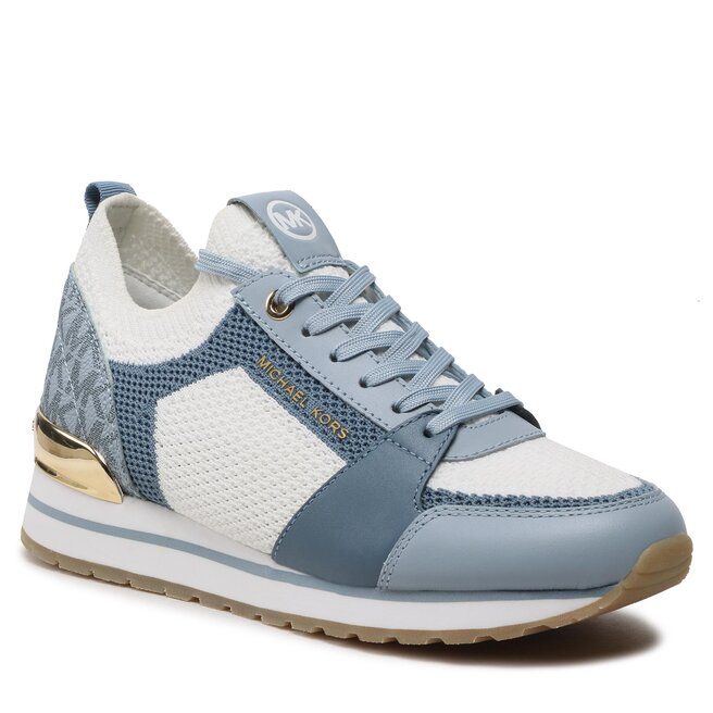 MICHAEL Michael Kors Sneakersy MICHAEL Michael Kors Billie Knit Trainer 43S3BIFS2D Pale Blu Mlt