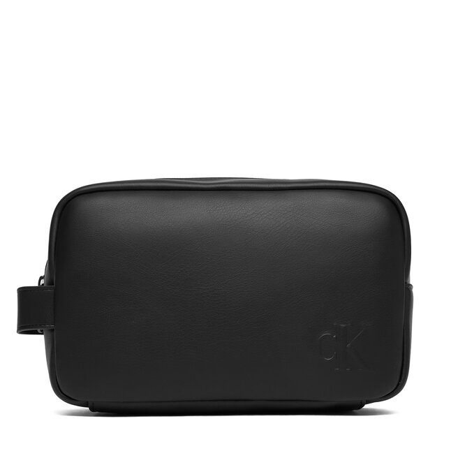 Saszetka Calvin Klein Bold Ck Dopp Kit LV04D1140G Czarny -