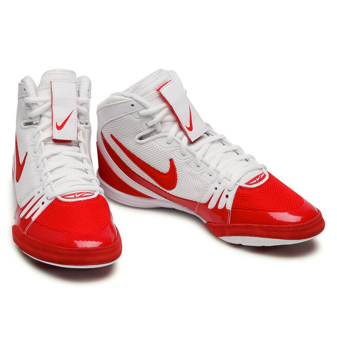 Nike freek best sale - white/university red