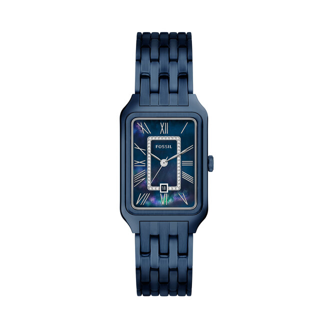 Zegarek Fossil Raquel ES5479 Granatowy -