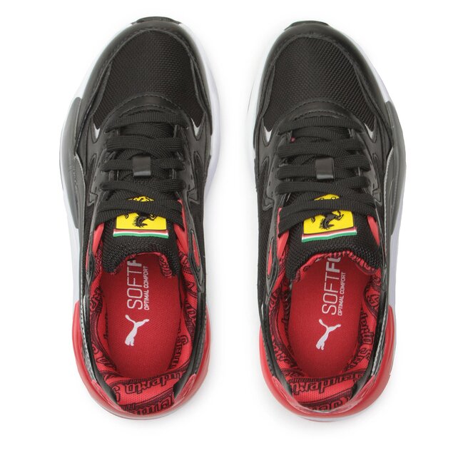 Puma Сникърси Puma Ferrari X-Ray Speed Jr 307653 01 Puma Black/Rosso Corsa
