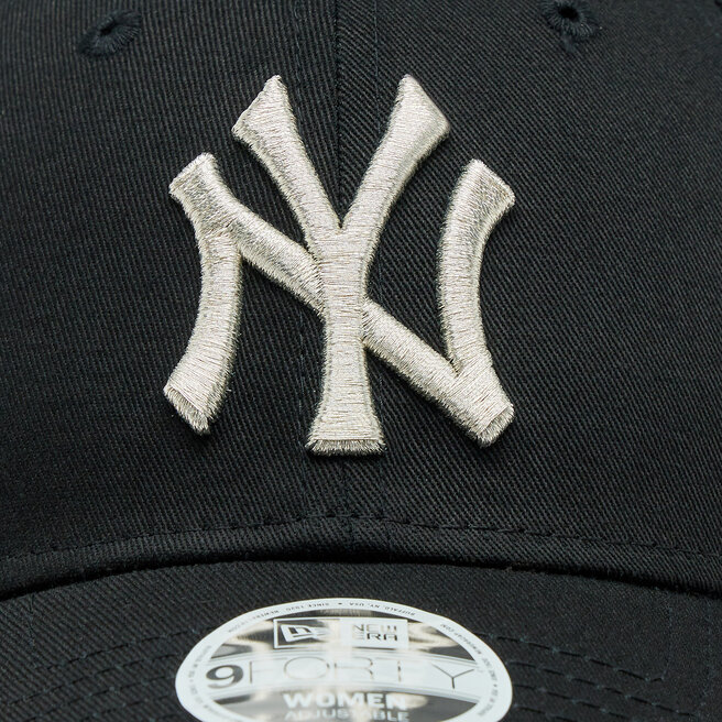 New Era Čiapka New Era Wmns Metallic Logo 940 Nyy 60364306 Čierna
