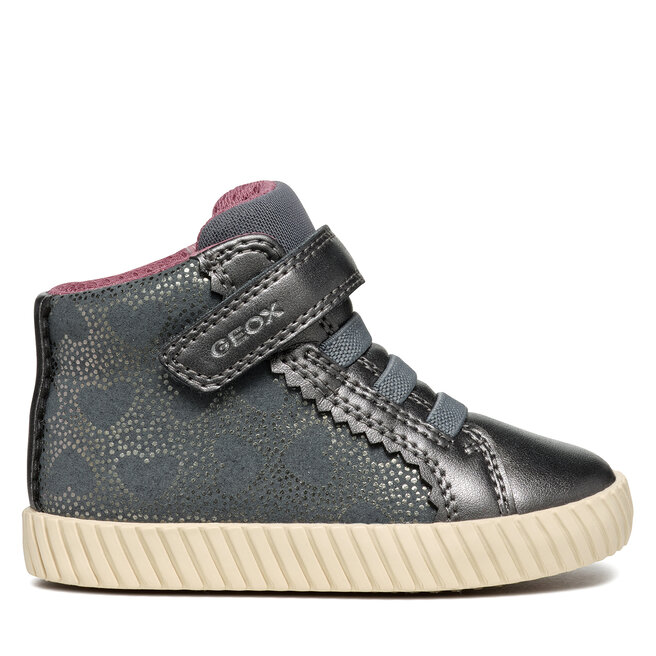 Sneakersy Geox B Mirroless Girl B4669A 0KINF - M Szary