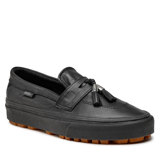 Vans authentic fringe noir hot sale