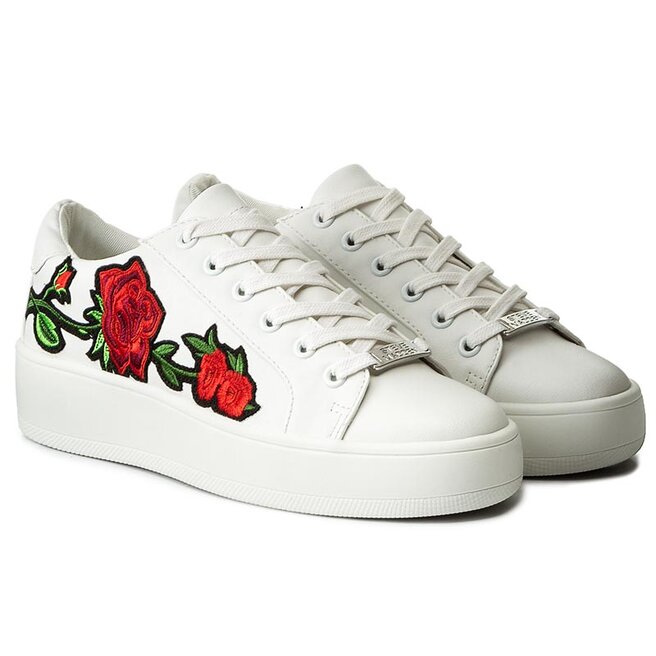 Steve madden bertie white sneakers discount