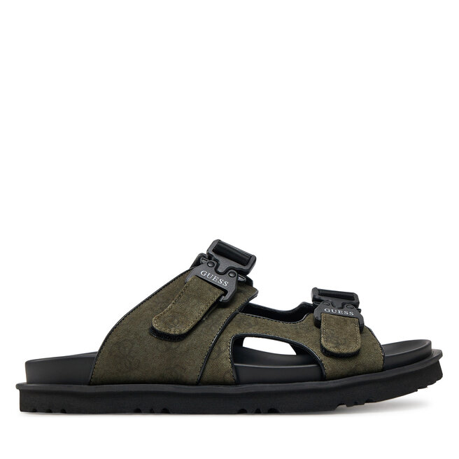 Klapki Guess FMJBAH - Zielony