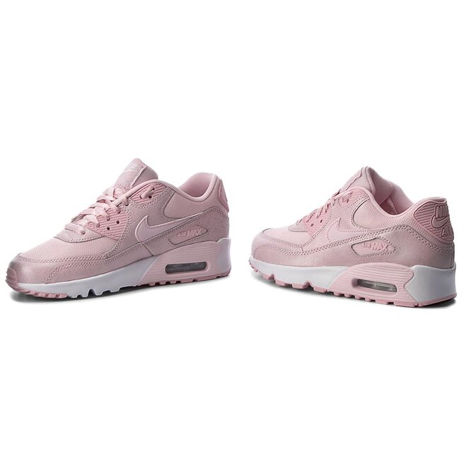 Schuhe Nike Air Max 90 Se Mesh Gs 880305 600 Prism Pink Prism