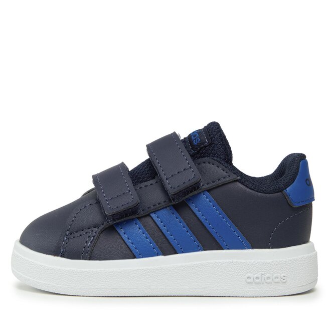 adidas Pantofi adidas Grand Court Lifestyle Hook and Loop Shoes IG2557 Legink/Royblu/Ftwwht