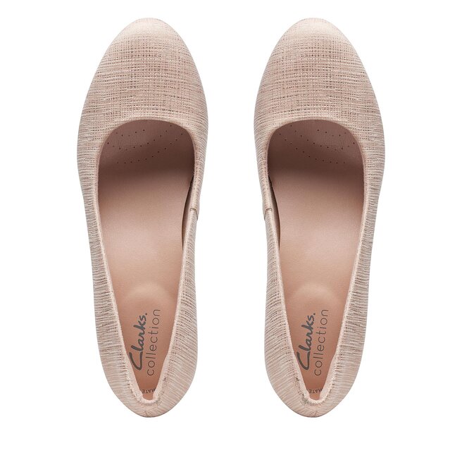 Pumps Clarks Ambyr Joy 26170520 Beige eschuhe.de