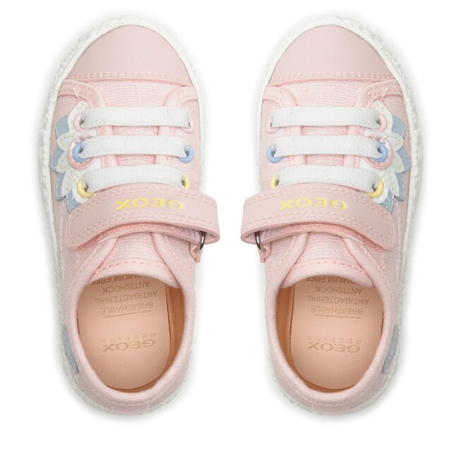 Geox Sneakers Geox Jr Ciak Girl J3504A00954C8W0B M Lt Rose/Crystal