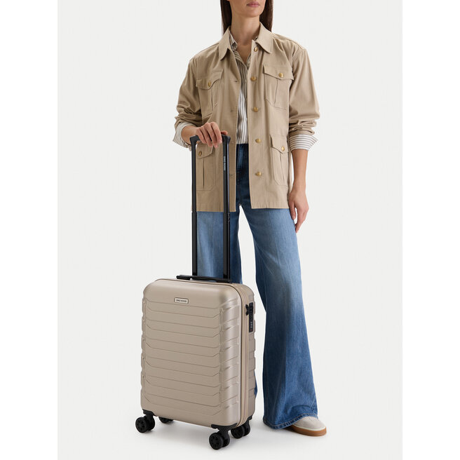 Walizka kabinowa GINO ROSSI GIN-S-002-05-GOLD Złoty -