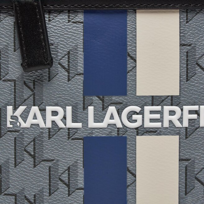 KARL LAGERFELD Crossover torbica KARL LAGERFELD 241M3056 Grey