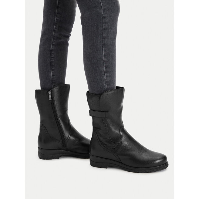 Botki Caprice 9-26453-45 Czarny - kobiece