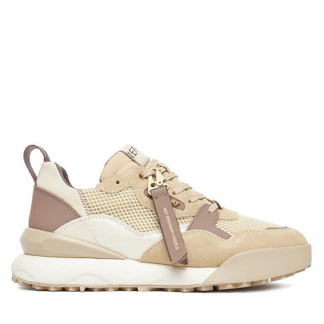 Sneakersy REPLAY Field W Double 2 GWS9H - Beżowy