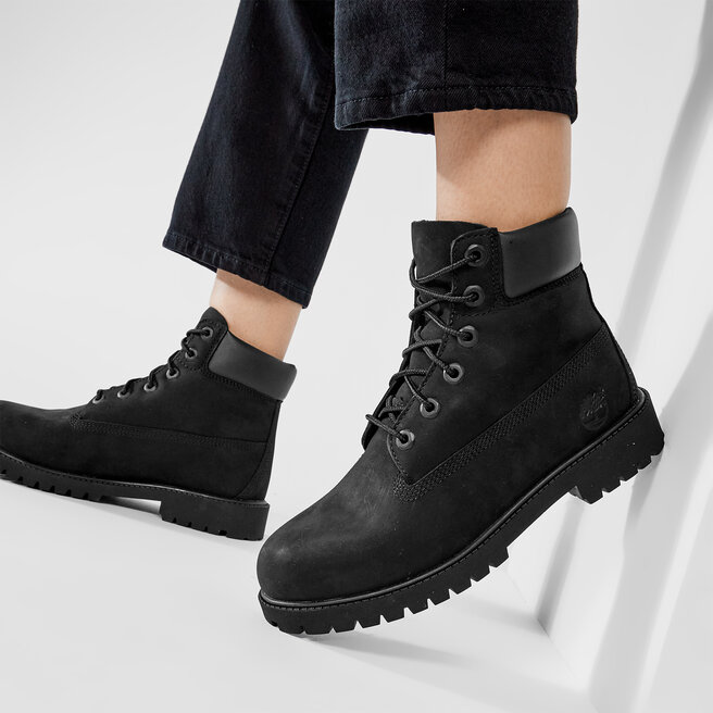 Timberland Žygio batai Timberland 6In Prem 12907/TB0129070011 Black Nubuck