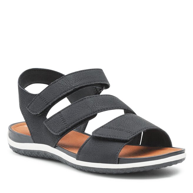 Sandale Geox D Sandal Vega D35R6A000EKC9999 Negru