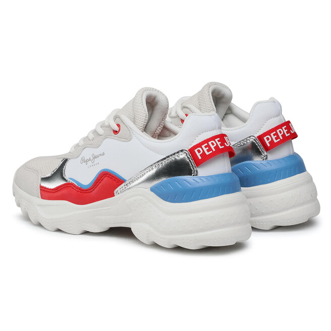 Pepe Jeans Αθλητικά Pepe Jeans Eccles Junior PGS30490 White 800
